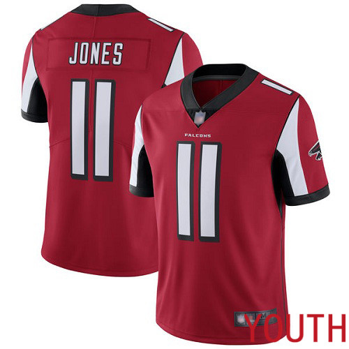 Atlanta Falcons Limited Red Youth Julio Jones Home Jersey NFL Football #11 Vapor Untouchable->youth nfl jersey->Youth Jersey